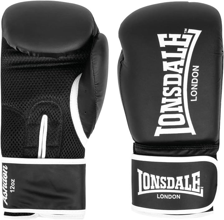 Lonsdale Unisex-Adult Ashdon Equipment 14 oz Black/White, 14 oz Black/White