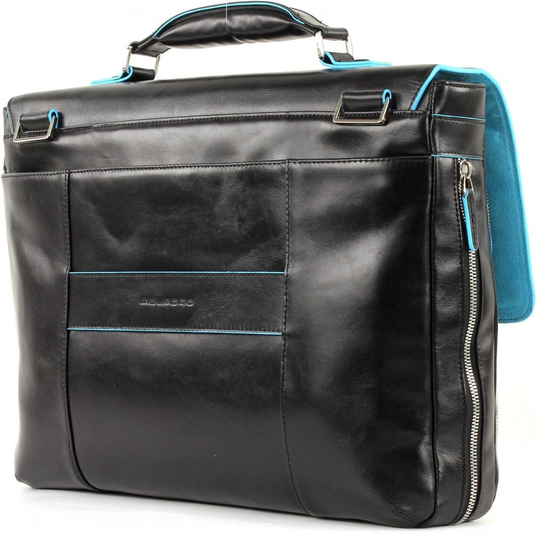 Piquadro CA3111B2, Unisex-Erwachsene Aktentasche, Schwarz (Schwarz) - CA3111B2/N, Schwarz