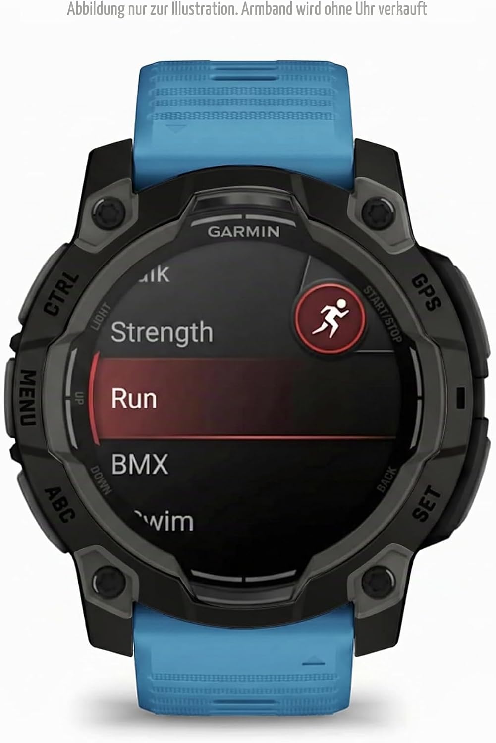 Garmin Quickfit Armband, Silikon, passend für Fenix, Epix, Instinct Serie, Forerunner 745/945/955, M