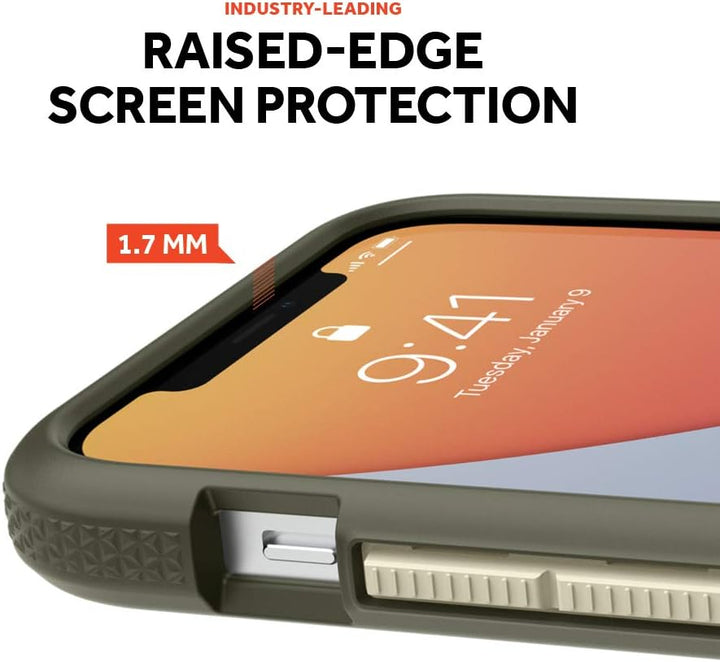 Griffin Survivor Endurance GIP-054-GBW Schutzhülle für iPhone 12 Mini, Olivgrün