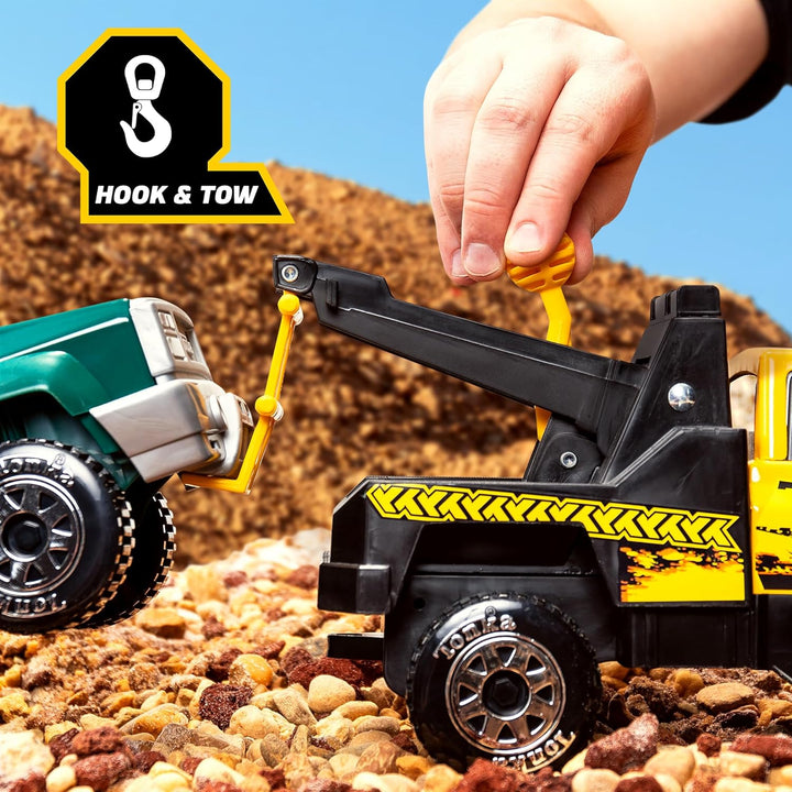 Micro Metals - Muldenkipper, Zementmischer, Bulldozer, Müllwagen, Tonka, Konstruktionsspielzeug für