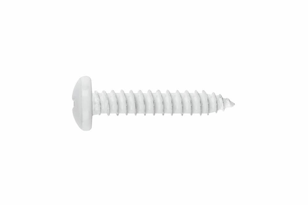 Index t814213ble – Schraube Gewinde Blechschrauben DIN 7981 Phillips Weiss lackiert 4,2 x 13