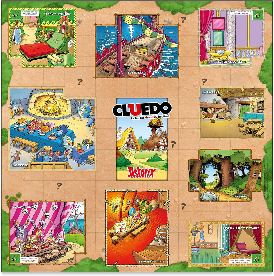 CLUEDO - ASTERIX - Brettspiel