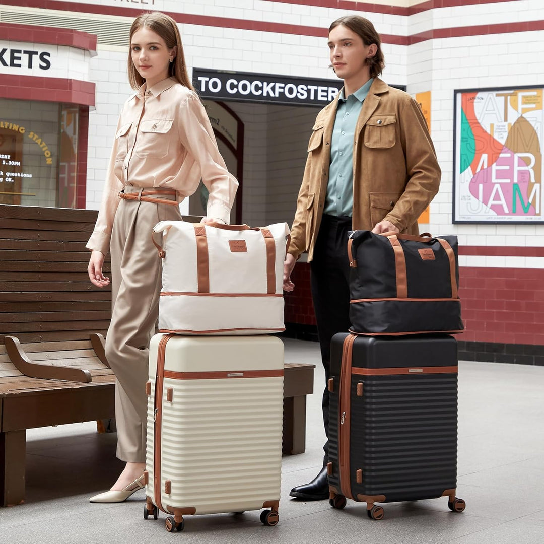 Joyway Koffer Trolleys Mittelgross Koffer, Hartschalen Reisekoffer mit 4 Rollen und TSA Schloss, Erw