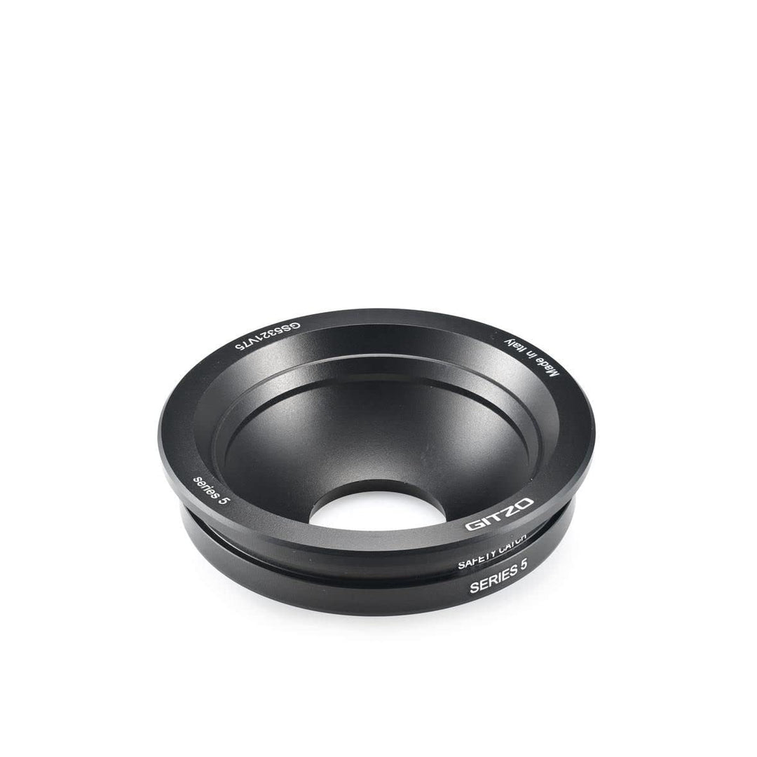 Gitzo GS5321V75 Systematic 75mm Halbschale Videoadapter, 75mm