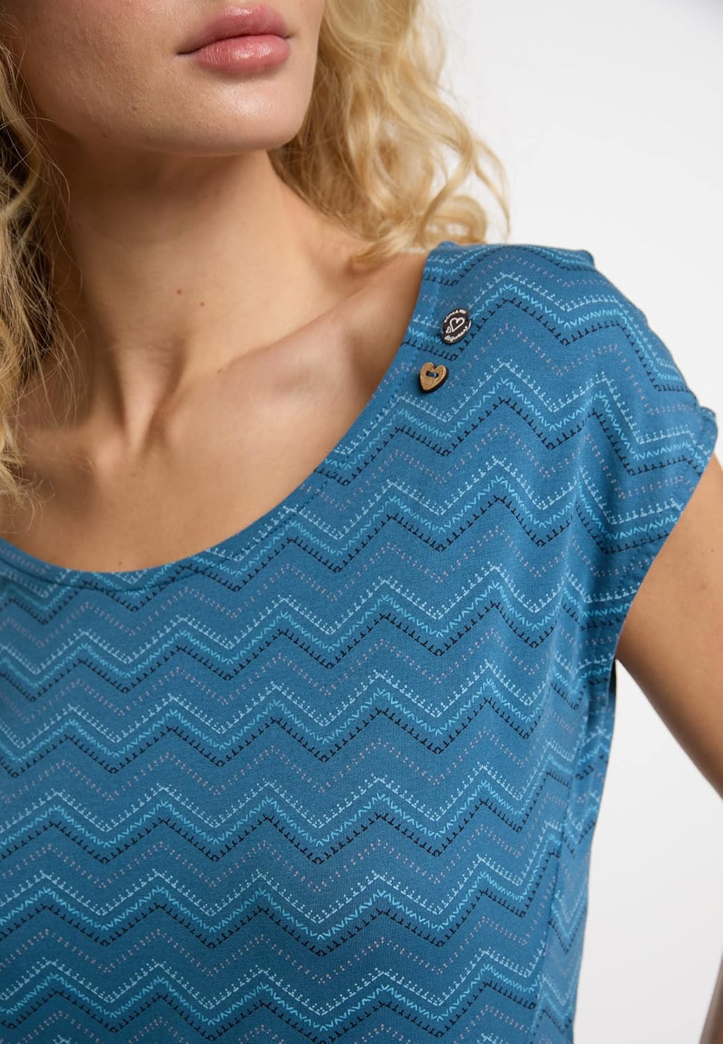 Ragwear LILITHE Damen Kleid M Indigo Blue, M Indigo Blue