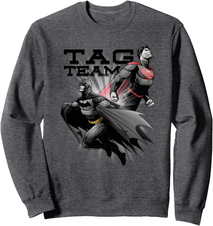 Justice League Batman & Superman Tag Team Sweatshirt
