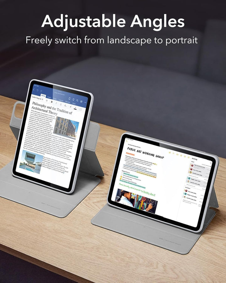 ESR für iPad Air 11 Zoll M3/M2 Hülle, iPad Air 7./6./5./4. Generation Hülle (2025/2024/2022/2020) 10