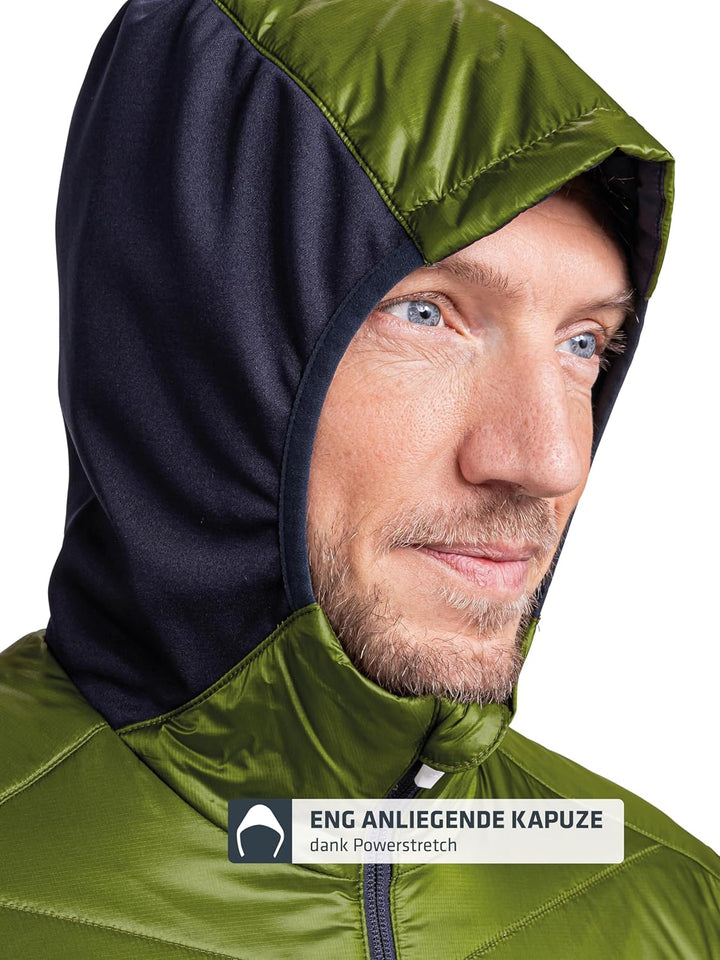 Schöffel Herren Hybrid Jacket Stams M, Wasserabweisende, atmungsaktive Outdoorjacke, Funktionsjacke