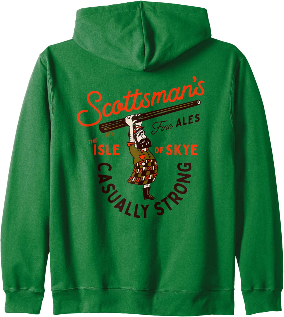 Scottsman's Isle Of Skye Scotland Fine Ales: Casual Strong Kapuzenjacke