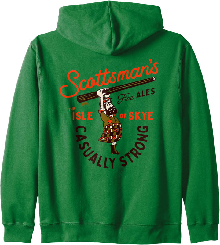 Scottsman's Isle Of Skye Scotland Fine Ales: Casual Strong Kapuzenjacke