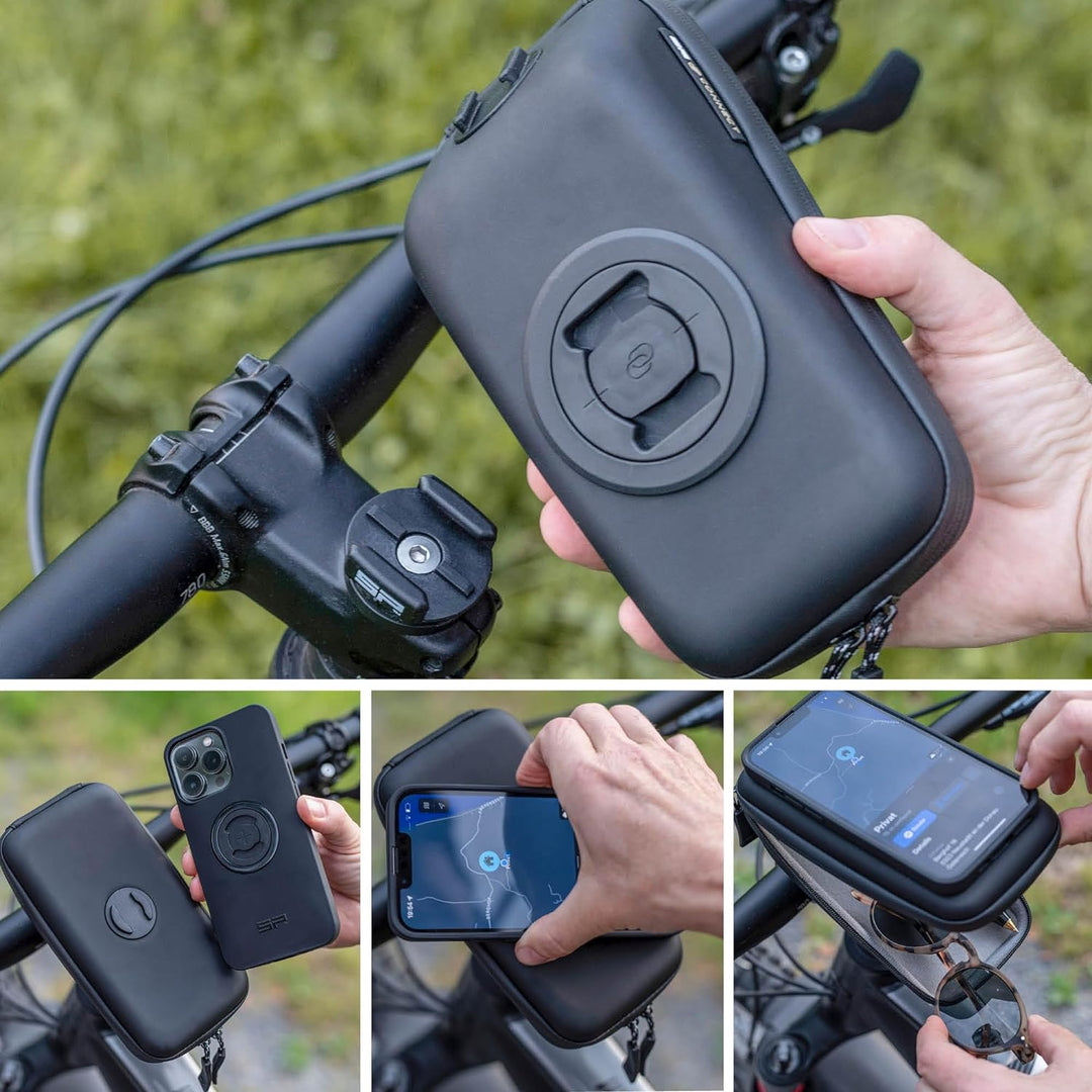SP CONNECT Wedge Case | SPC+ | Handy Halter Mountainbike Smartphone Halterung Rennrad | Tasche für Z