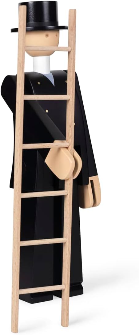 Kay Bojesen Chimney sKaminfegerle 20.5 cm Holzfiguren Originaldesign Schornsteinfeger, Schornsteinfe