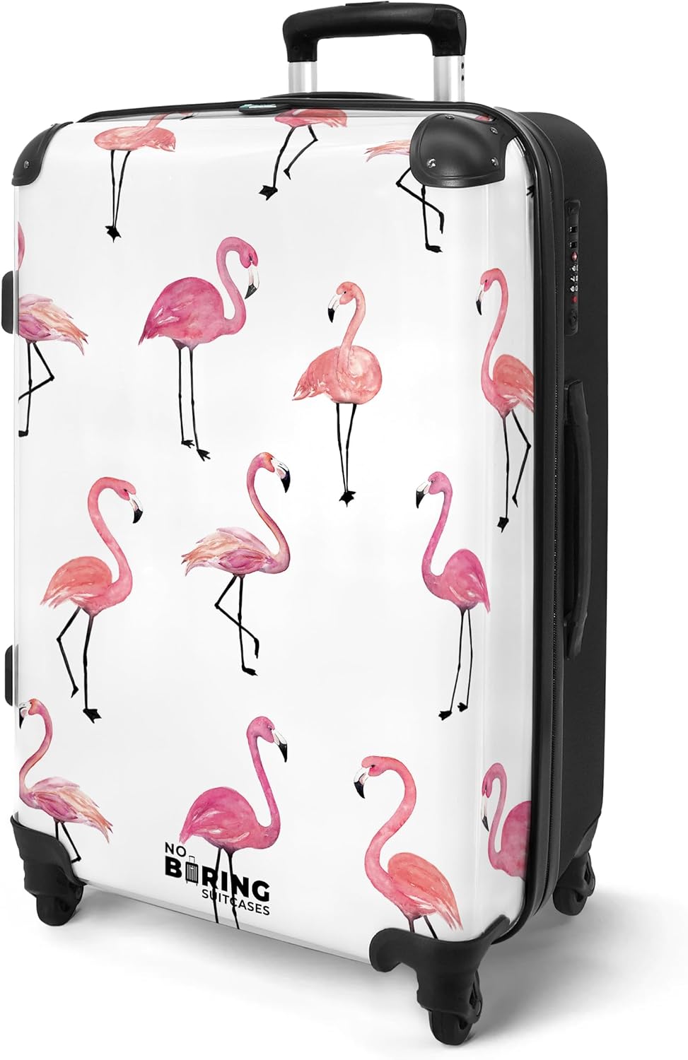 NoBoringSuitcases.com® Reisekoffer Kinderkoffer Mädchen Hartschalenkoffer Gross Trolley Gepäck Koffe