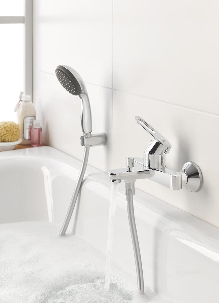 GROHE Vitalio Start 100 - Handbrause (wassersparend, 2 Strahlarten, universale Befestigung, robust),