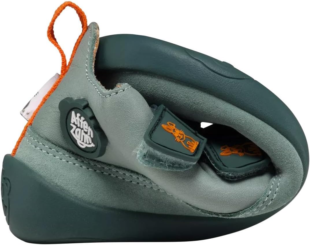 Affenzahn Barfussschuh Knit Happy mit Klettverschluss, Vegan, rutschfest, Flexibel, Reflektierend, b