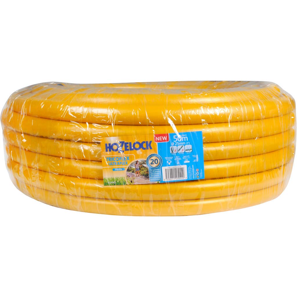 Hozelock 117042 50 m Tricoflex Ultraflex Schlauch (25 mm Durchm.) 25mm diameter, 50 meter Ultraflex,