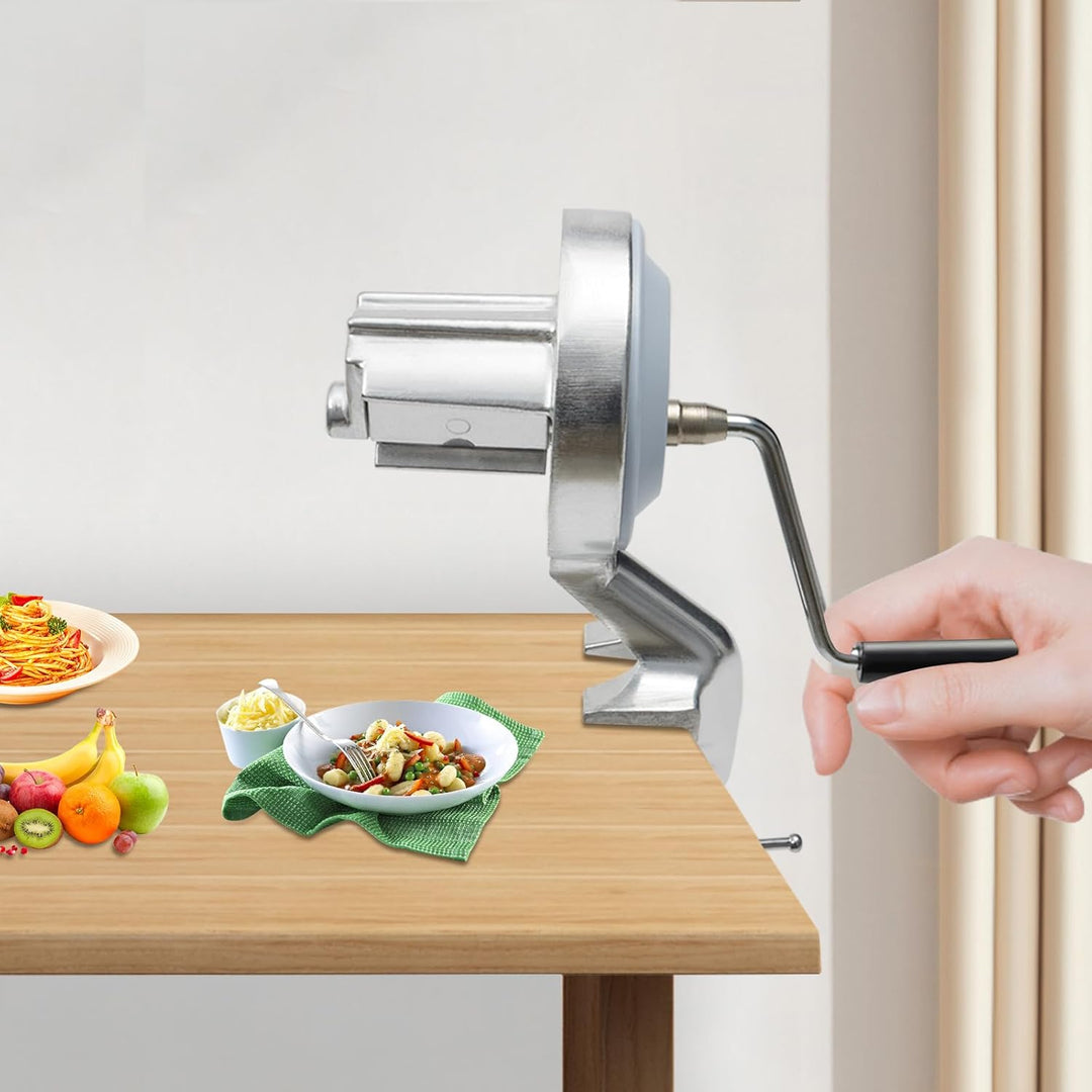 Cavatelli Maker Maschine, Manuell Pasta Maschine, Nudelmaschine aus Alu mit Tischklemme, Nudelpressm
