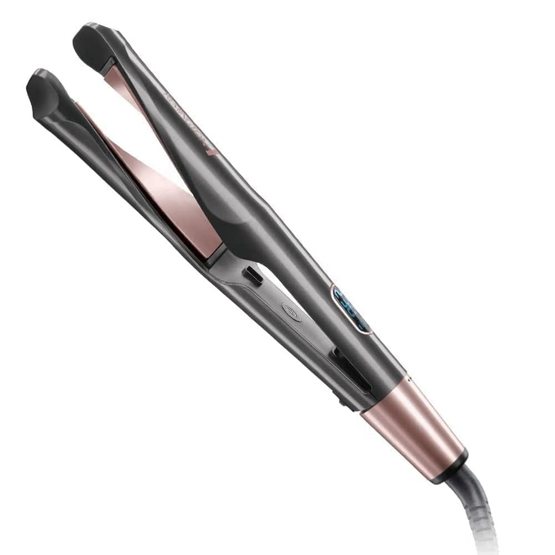 Remington Haarglätter 2-in-1 Curl&Straight Confidence S6606 Haarstyler, Haarstyler