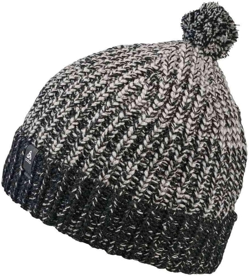 Odlo Unisex Mütze Hat Heavy Knit Einheitsgrösse black - odlo concrete grey, Einheitsgrösse black - o