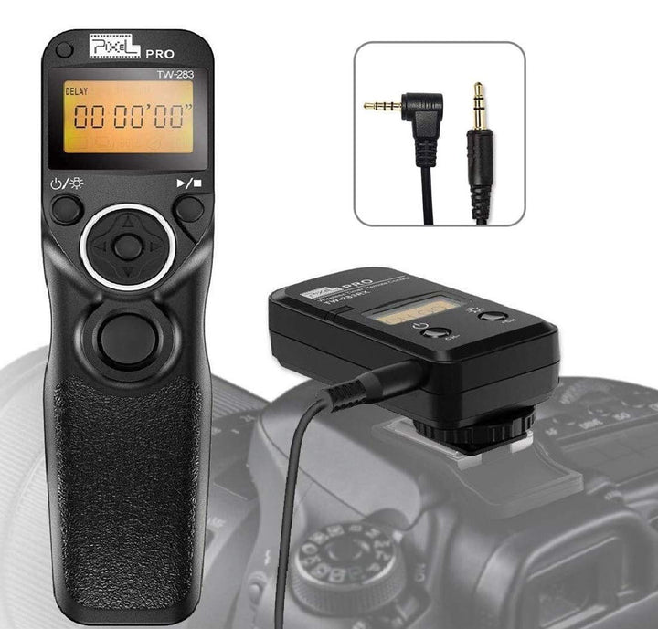 Pixel TW-283 L1 Timer-Fernauslöser Kamera Auslöser Intervalometer Fernsteuerung Kompatibel mit Panas