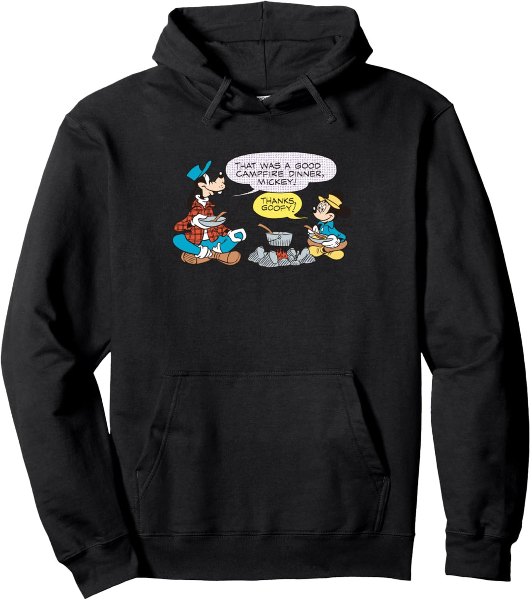 Disney Mickey Mouse Campfire Mickey & Goofy Pullover Hoodie