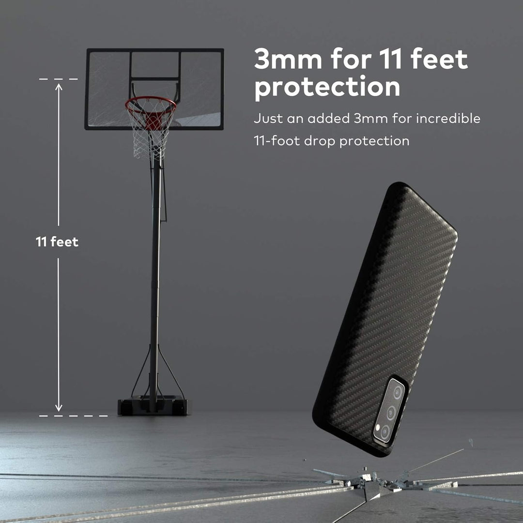 RhinoShield Case kompatibel mit [Samsung Galaxy S20 FE] | SolidSuit - Stossdämpfende & schlanke Schu