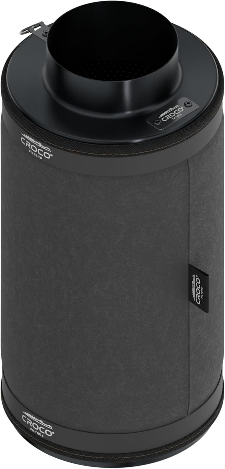 Croco - Aktivkohlefilter Grow - Kohlefilter für Growzelt - Growbox, Growzelt, Hydrokultur, Zuchtzelt