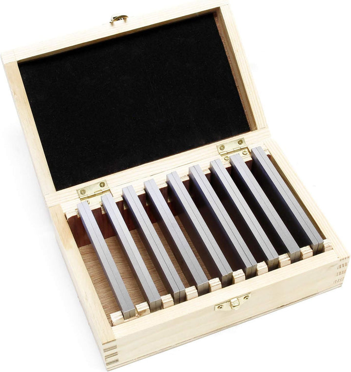 Parallelunterlagen Set 18-teilig 100mm 9 Paar Schraubstockunterlage Fräsunterlage