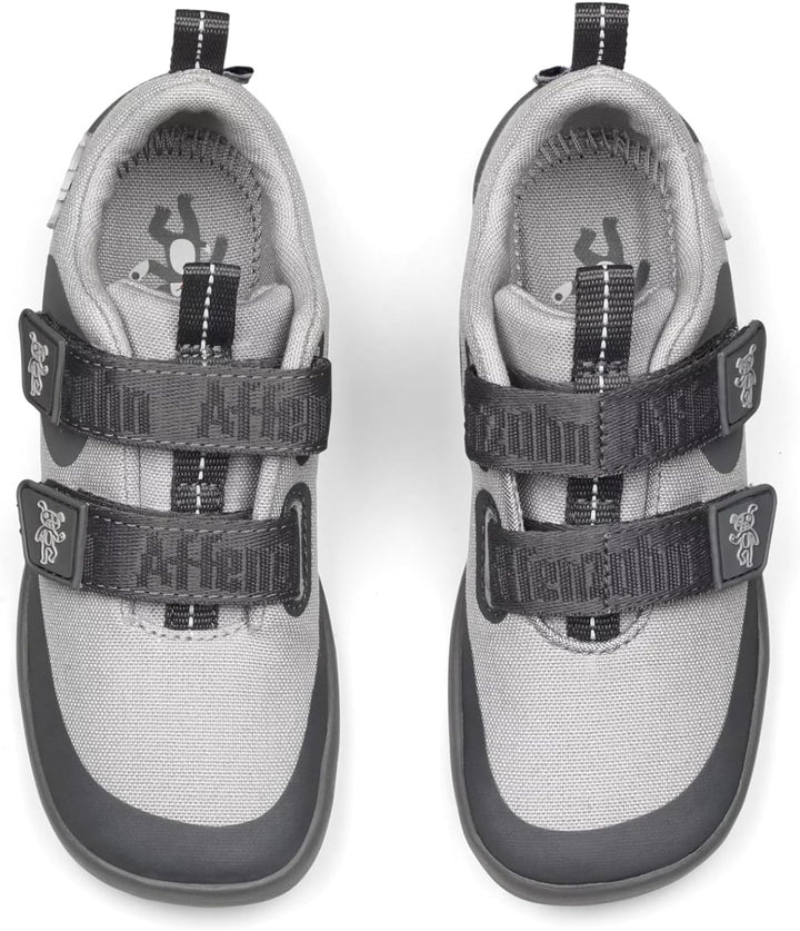 Affenzahn Barfussschuh Baumwolle Lucky Klettverschluss Vegan rutschfest Flexibel Reflektierend für d