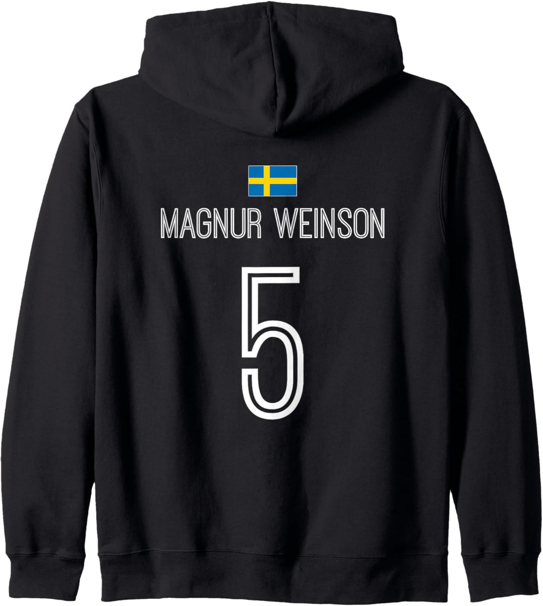 Schwedische Namen Sauf und Party Trikot Fussball Kapuzenjacke