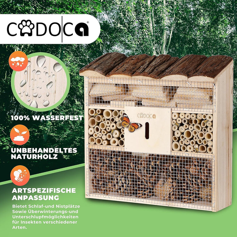 CADOCA® 2X Insektenhotel Bug&