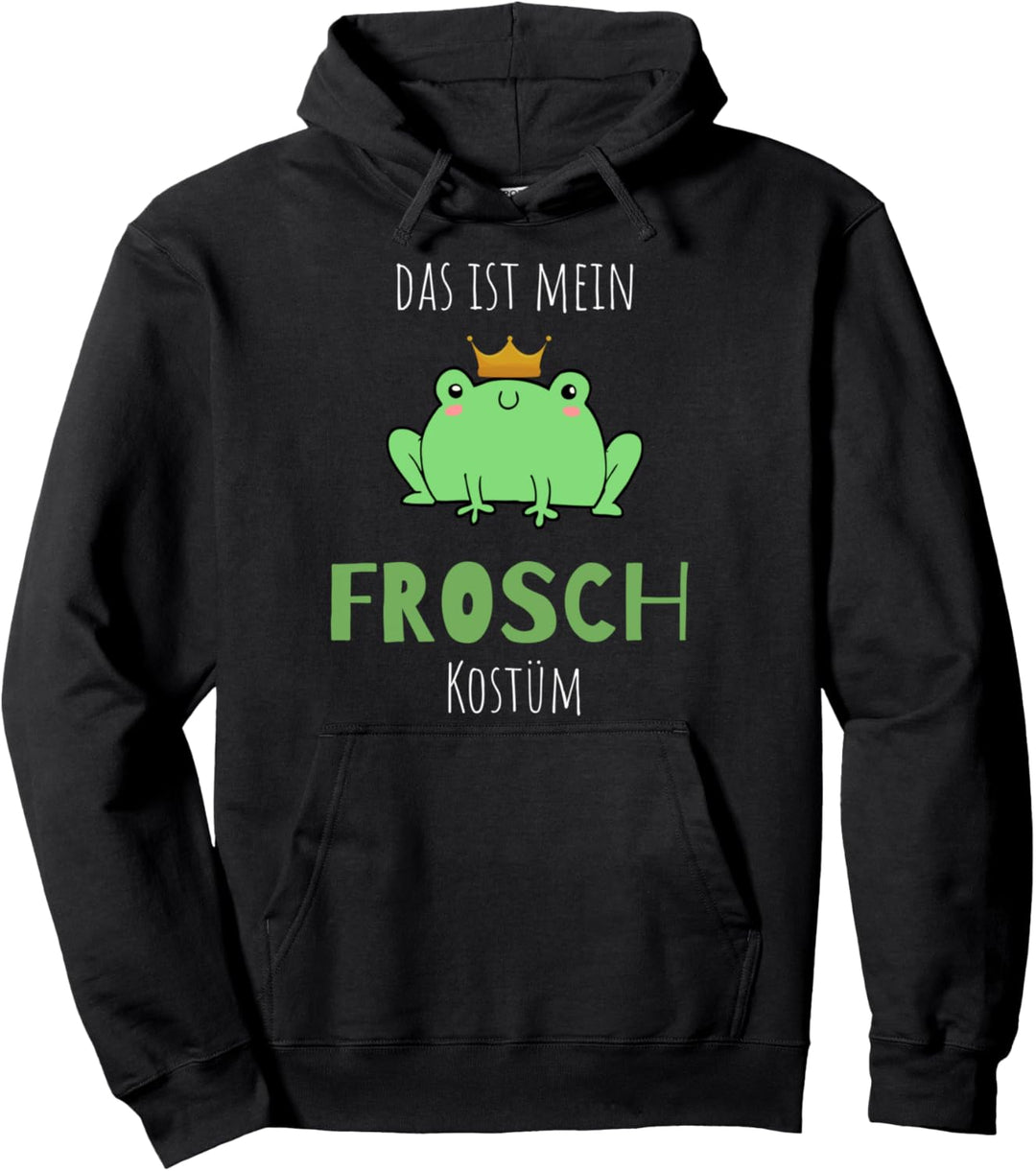 Kröte Frosch Kostüm T-Shirt Karneval Fasching Erwachsene Pullover Hoodie