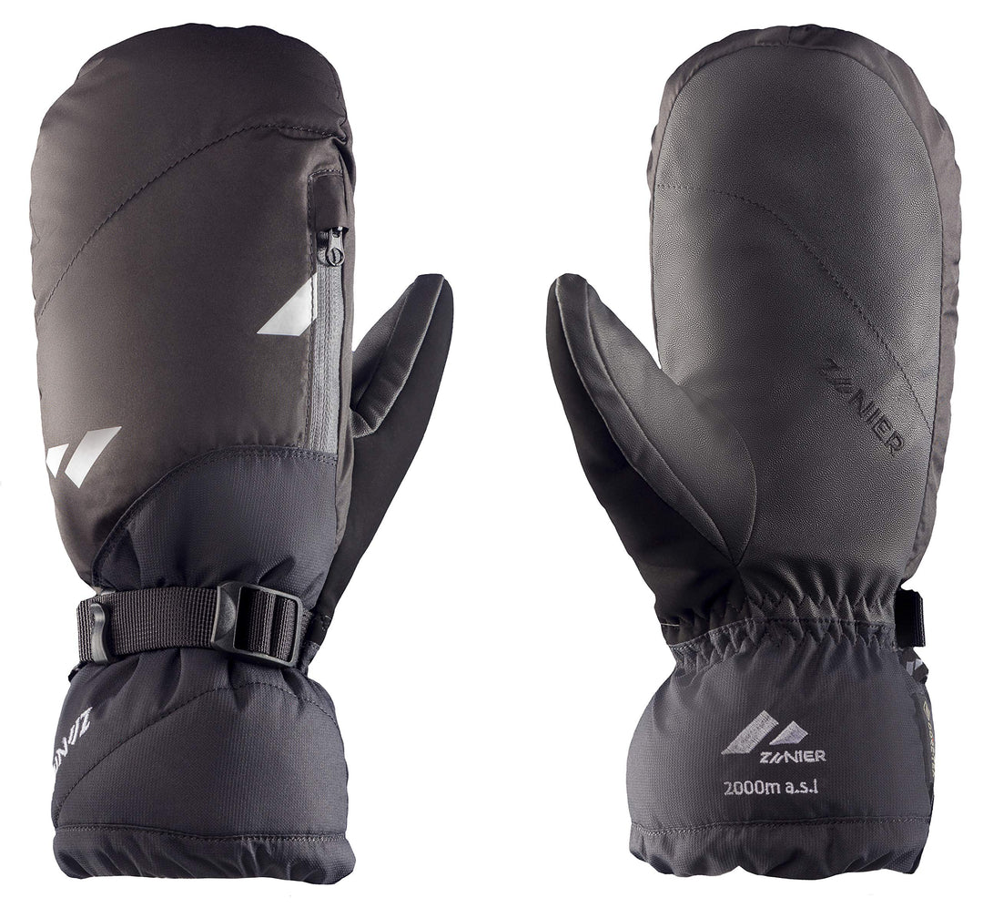 Zanier-Unisex-Fäustlinge-RIDE.GTX MITTEN 9.5 Schwarz, 9.5 Schwarz