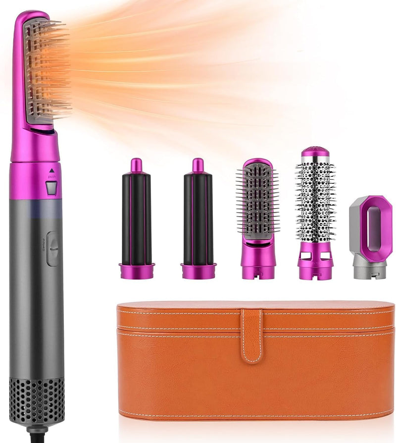 Air Styler, Weinsamkeit Haartrockner für Frauen, Automatischer Lockenstab, Glättungsbürste, Haarbürs