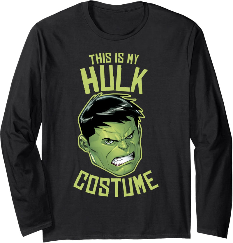 Marvel Avengers Hulk Halloween Costume Langarmshirt