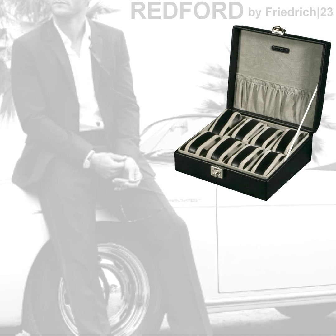 REDFORD 8 die klassiche Uhrentruhe von Friedrich|23 für acht Armbanduhren