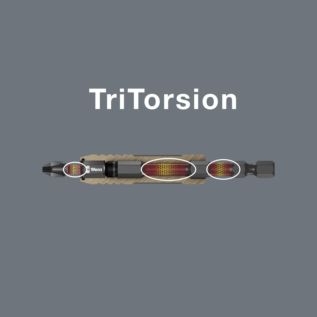Wera Bit-Sortiment, Bit-Check 10 PZ Impaktor 1, 10-teilig, 05057684001 Bit-Check 10 PZ Impaktor 1 Si
