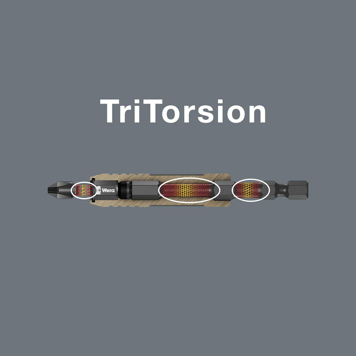 Wera Bit-Sortiment, Bit-Check 10 PZ Impaktor 1, 10-teilig, 05057684001 Bit-Check 10 PZ Impaktor 1 Si