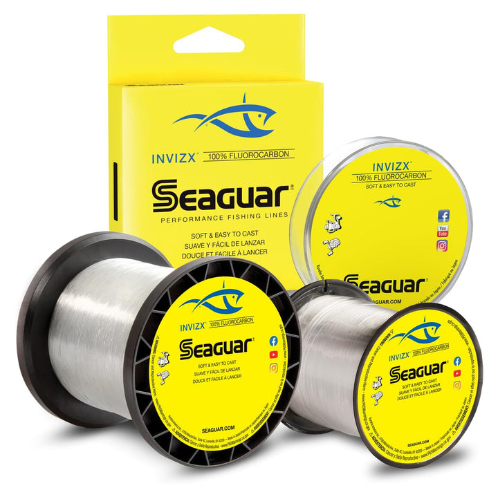 Seaguar Invizx Angelschnur, 100% Fluorkohlenstoff, 914 m 6-Pounds, 6-Pounds