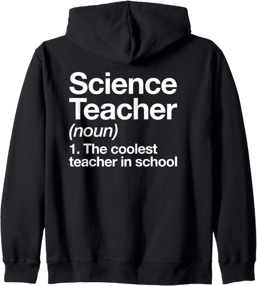 Wissenschaft Lehrer Definition Lustige Schule Kapuzenjacke