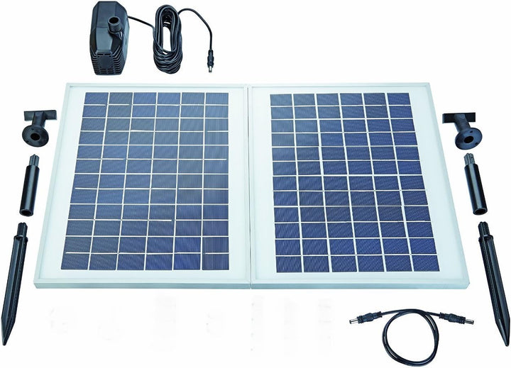 wasserkaskaden Fulda Komplettanlage mit Solar Pumpe, mehrfarbig