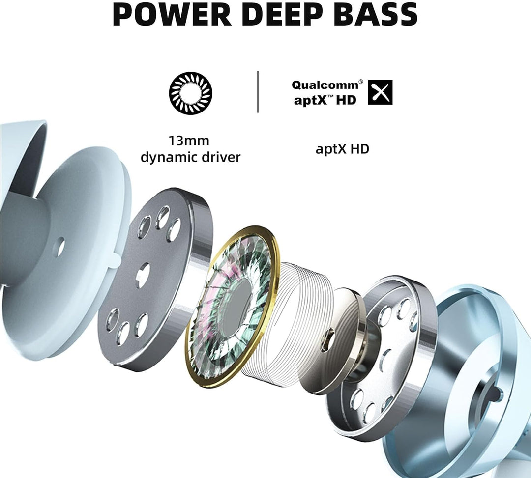 SoundMAGIC S20BT Bluetooth-Kopfhörer mit Nackenbügel, drahtlose Ohrhörer, HiFi-Stereo-In-Ear-Headset