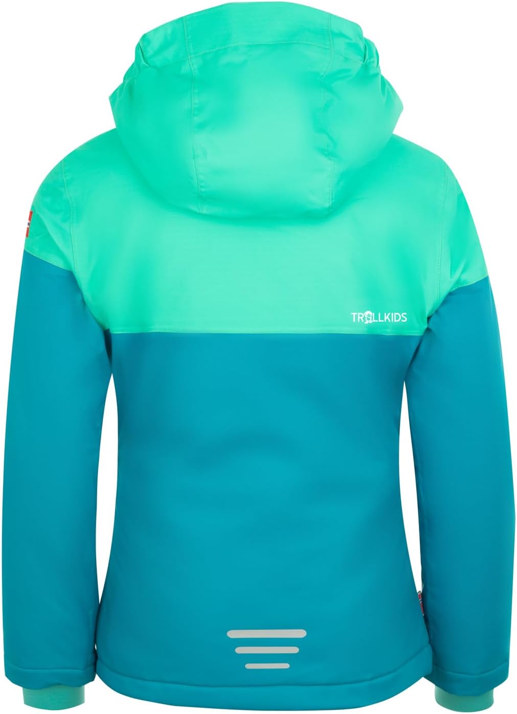 Trollkids Hallingdal Mädchen Skijacke 92 Petrolgrün/Dunkle Minze, 92 Petrolgrün/Dunkle Minze