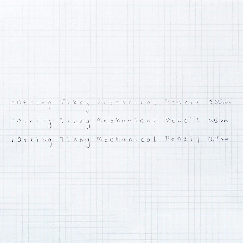 rOtring Tikky-Druckbleistift Nachfüllminen | 0,7 mm | B | 10 Stück (120 Minen) 0,7 mm HB, 0,7 mm HB