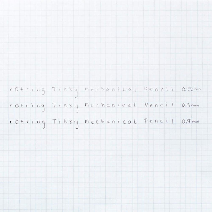 rOtring Tikky-Druckbleistift Nachfüllminen | 0,7 mm | B | 10 Stück (120 Minen) 0,7 mm HB, 0,7 mm HB