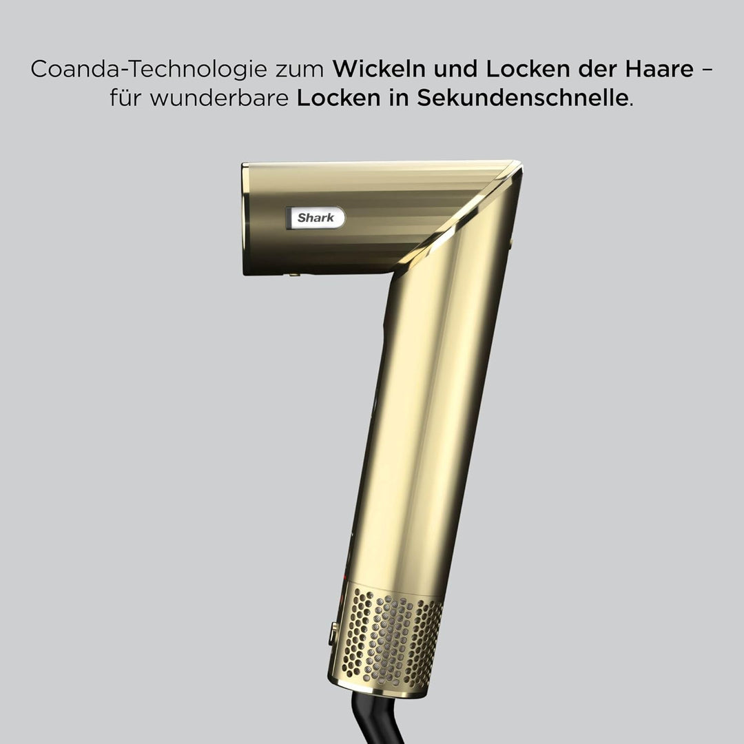Shark FlexStyle 4-in-1 Luftstyler & Haartrockner Limited Edition, Auto-Wrap-Lockenaufsatz, Paddle-Bü