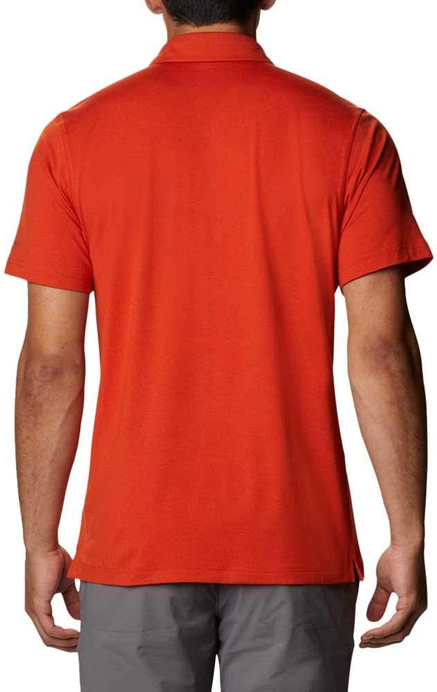 Columbia Poloshirt Herren, Tech Trail Bonfire M, Bonfire M