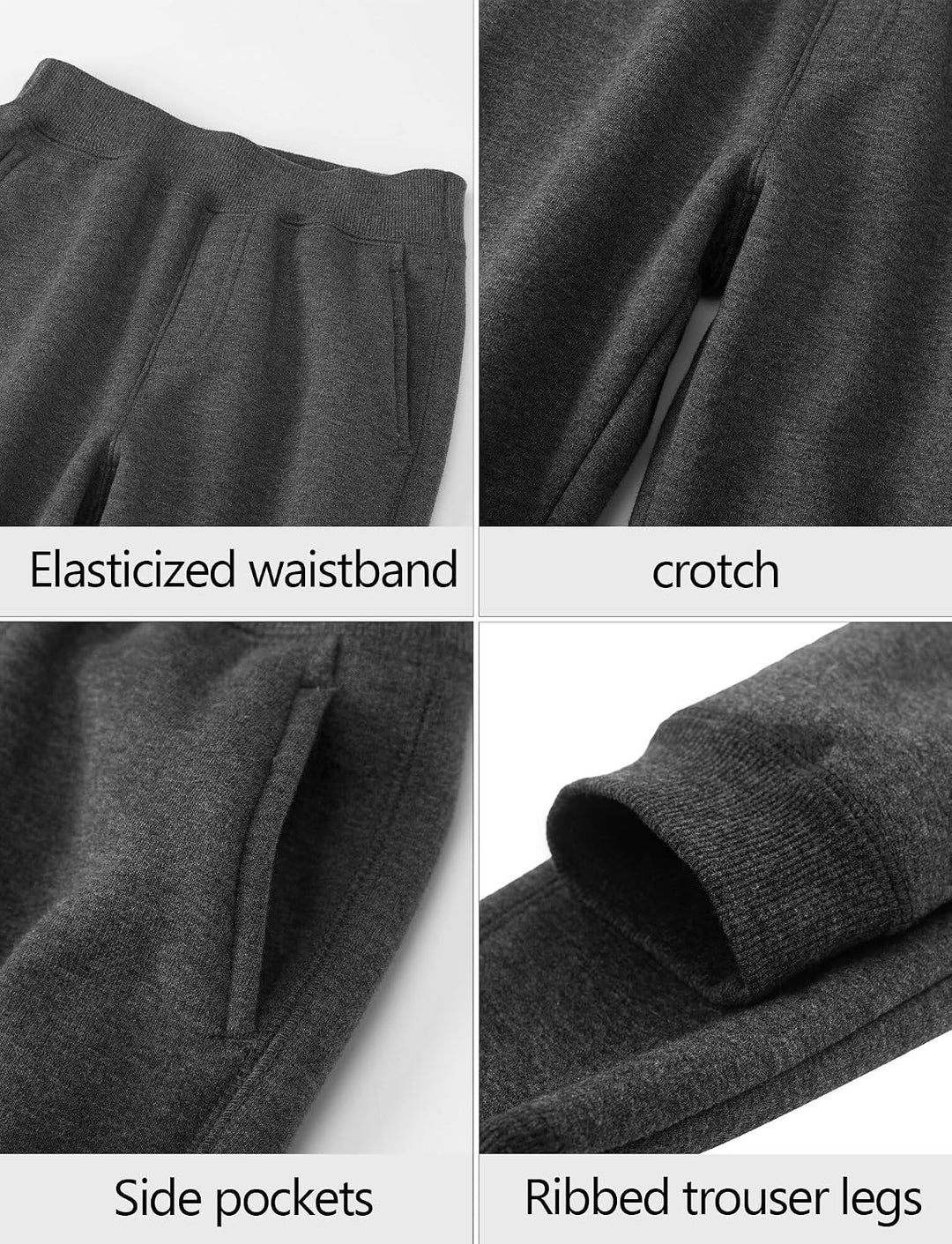 Happy Cherry Jungen Winterhose aus Fleece Futter Kinder Warm Baumwolle Hose Verdickte Sport Outdoorh