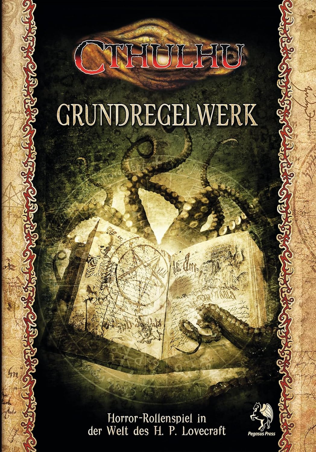 Pegasus Spiele 40023G - Cthulhu: Grundregelwerk (Hardcover)